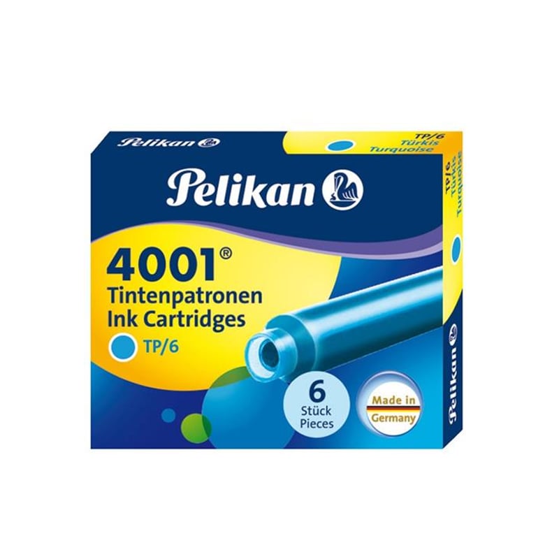 PENSANPelikan 4001 D.kalem Kartuşu Küçük Turkuaz (6 Lı) KutuY00047647