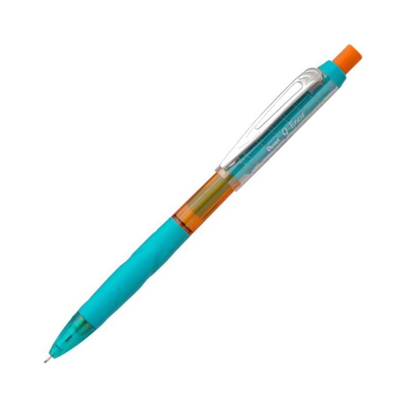 PENTELPentel 0.5 mm Metal Klipsli Büyük Boy Silgili Versatil - Q-ERASE MAVİ884851062956