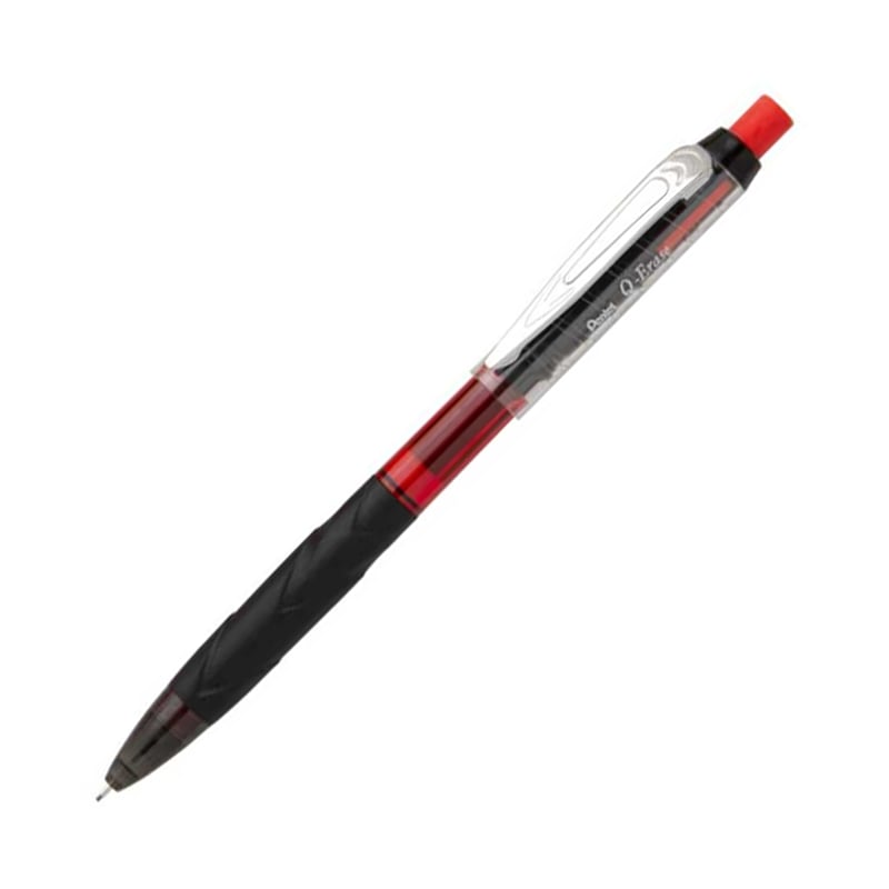 PENTELPentel 0.5 mm Metal Klipsli Büyük Boy Silgili Versatil - Q-ERASE SİYAH884851062949