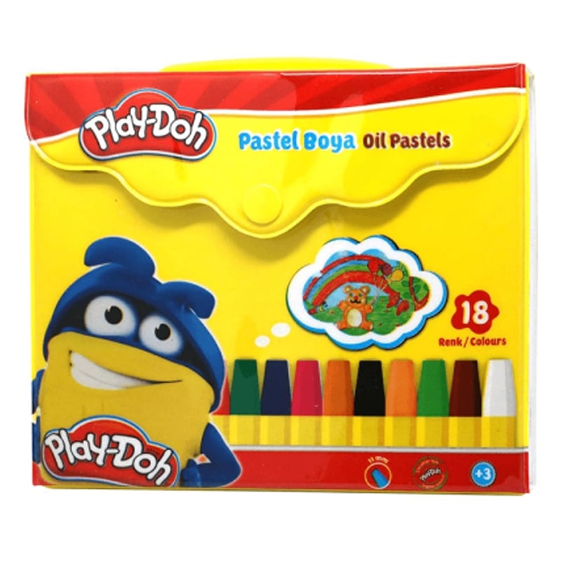 Play-Doh Play-Doh Pa006 18 Renk Pastel Boya Çantalı263474