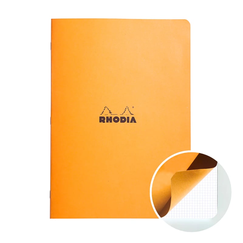 ESMORHODIA RD119164 210*297 mm A-4 KARELİ DEFTER TURUNCU KAPAK - 48 YAPRAK (10'LU)341219
