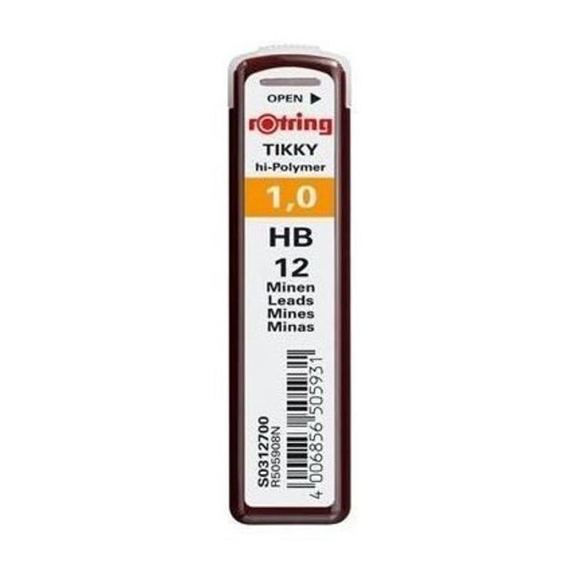 Rotring Rotring Hi-Polymer Kurşun Kalem Ucu 1,0 mm HB4006856505931