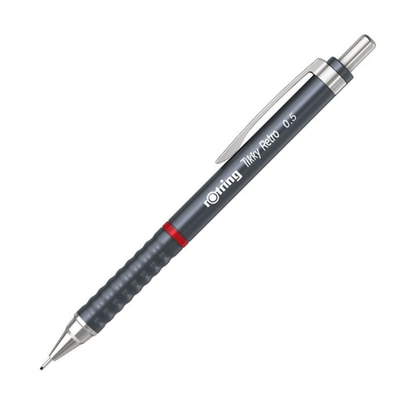 Rotring Rotring Tikky Retro 0.5mm Versatil Kalem-Gri3026982025678