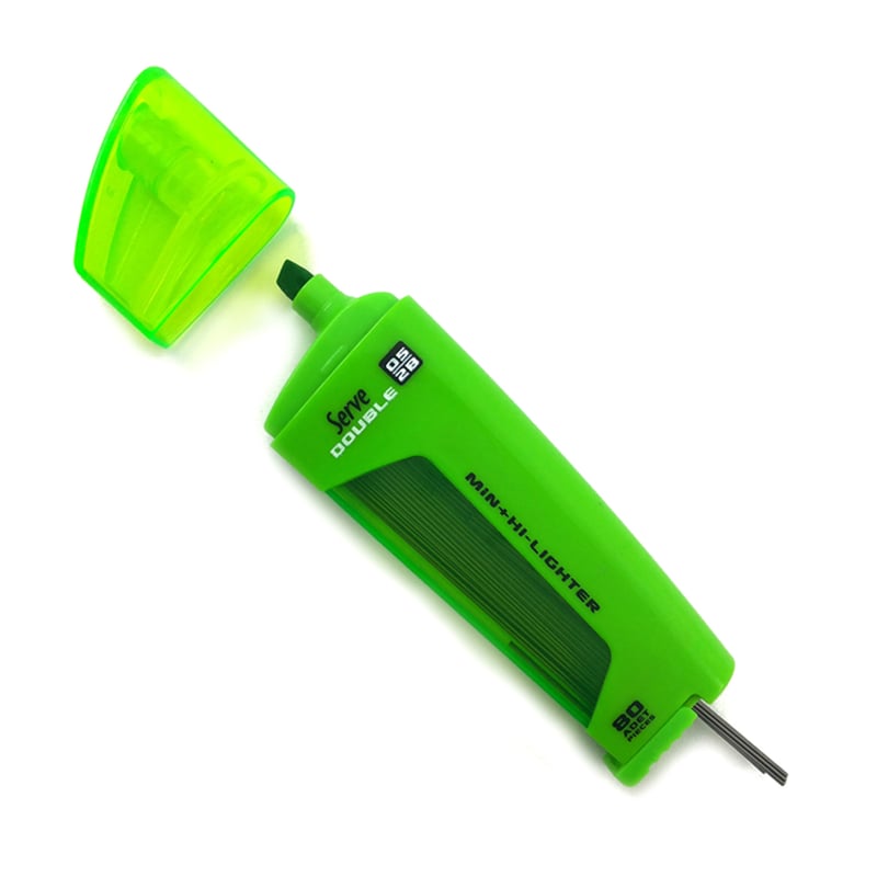 SERVESERVE 12075 DOUBLE MİN 0.5 UÇ-FOSFORLU KALEM GREEN306281-008