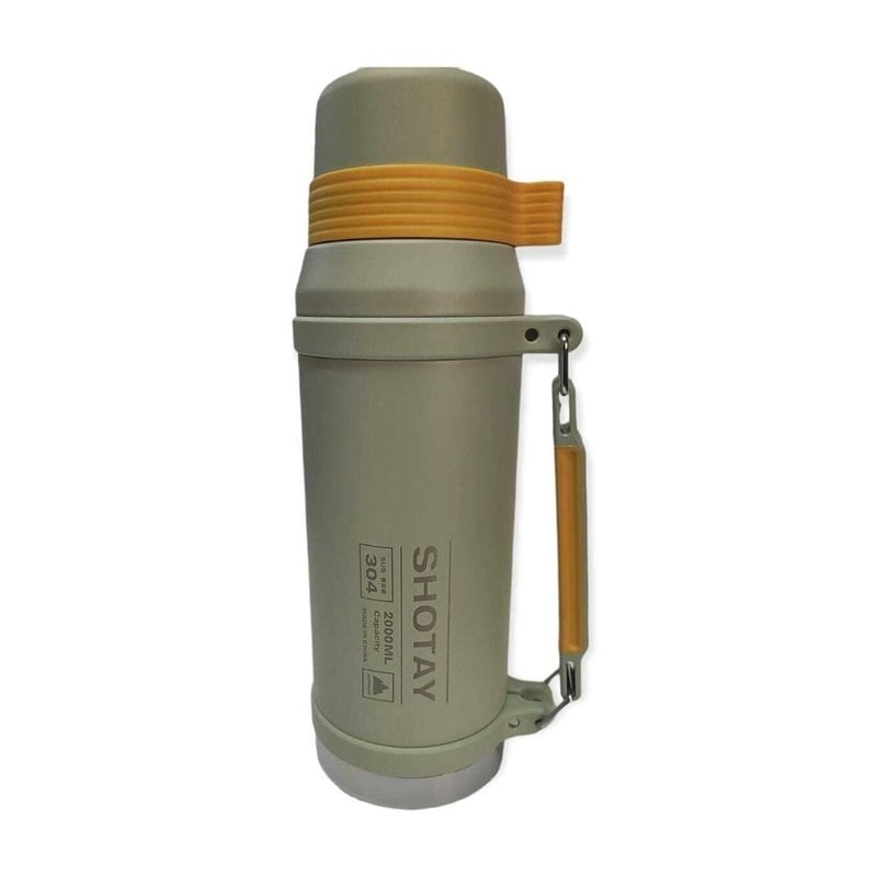 SHOTAY TERMOS VE MATARALARISHOTAY CAMPER LARGE ÇELİK TERMOS MATARA 2000ML6953125382176