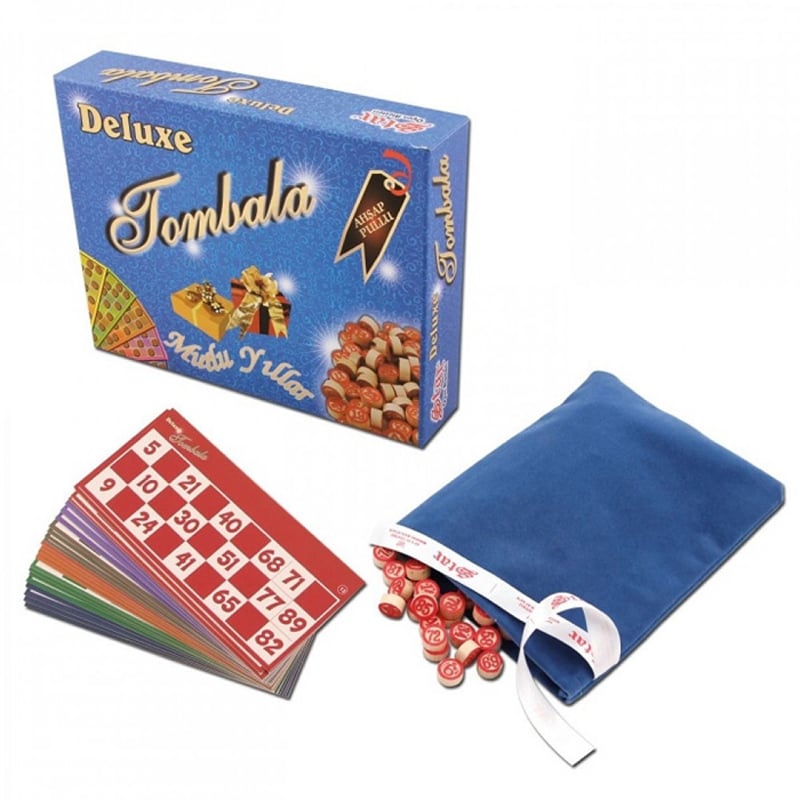 STAR OYUNSTAR 1140062 DELUXE TOMBALA AHŞAP PUL27087