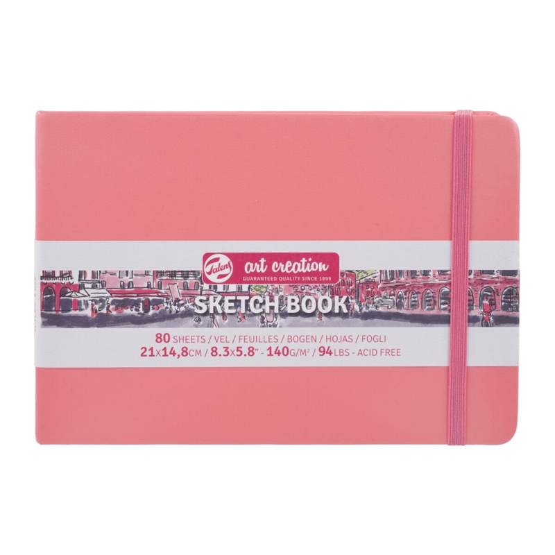 TALENSTalens Art Creation Sketchbook Coral Red 21 x 143K.RT9314315M