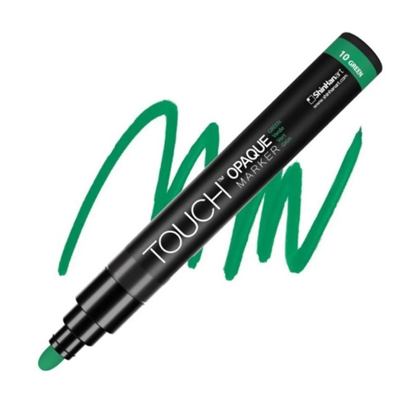 TOUCH TOUCH Opaque Marker - Medium Pack Green (10)3K.SH8610003-2020