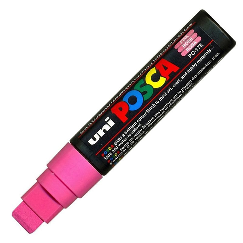 MarkasızUni Posca Markör Kalem 15.0 mm Siyah287878
