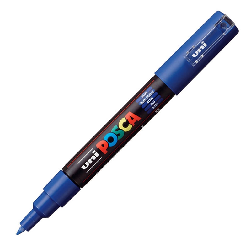 UNİBALLUNİBALL PC-1M POSCA 0.7mm SU BAZLI POSTER MARKÖR BLUEY0003067