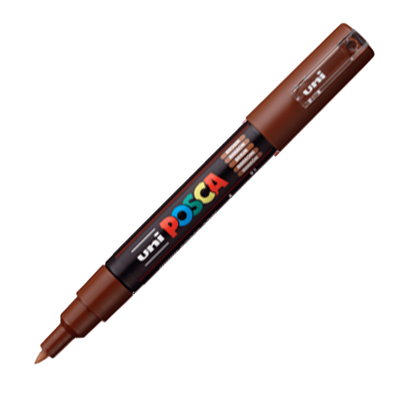 MarkasızUNİBALL PC-1M POSCA 0.7mm SU BAZLI POSTER MARKÖR BROWNY0003063