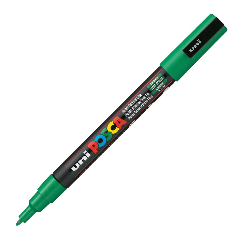UNİBALLUNİBALL PC-3M POSCA 0.9-1.3mm SU BAZLI POSTER MARKÖR GREENY0003056