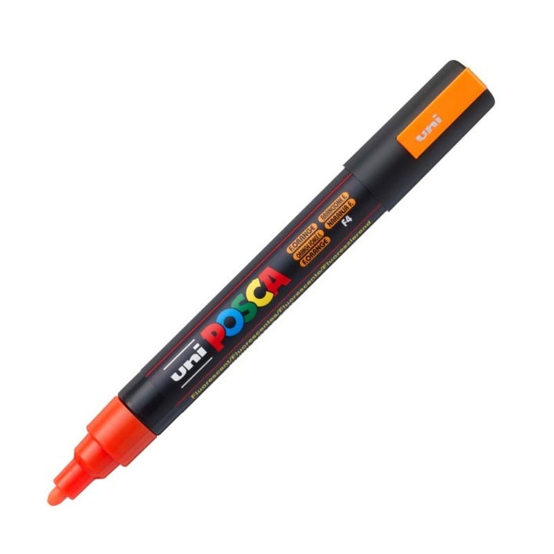 UNİBALLUNİBALL PC-5M POSCA 1.8-2.5mm  SU BAZLI POSTER MARKÖR F.TURUNCU4902778198063