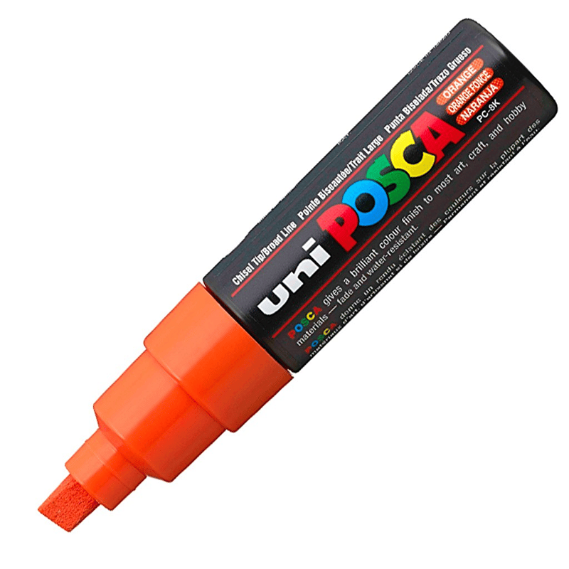 UNİBALLUNİBALL PC-8K POSCA 8mm SU BAZLI POSTER MARKÖR ORANGEY0003002