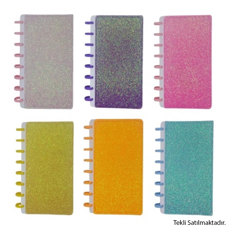 UNİCUSUNİCUS - UNCS-D124 PUL SPRALLİ AKILLI DEFTER, FASHION KUM SİM6960501202423