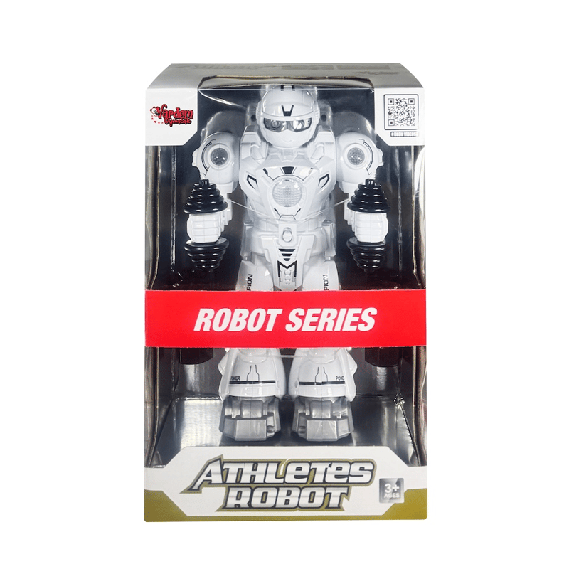 MarkasızVARDEM DF-6026 IŞIKLI VE MÜZİKLİ HAREKETLİ ATLETİK SPORCU PİLLİ ROBOT8694359095132