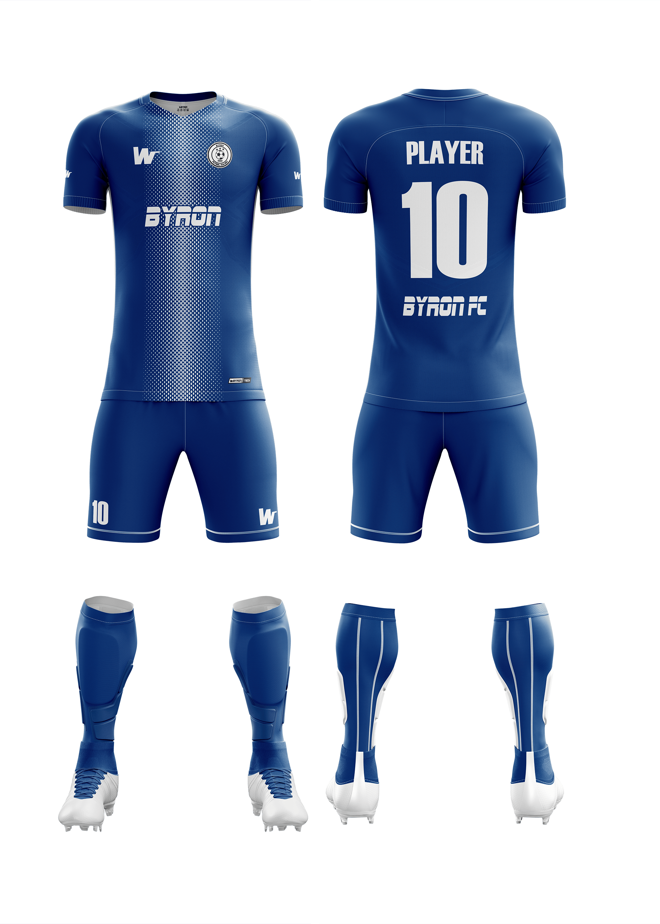 Futbol Forma Takım Model 003 0400-01 Saks Beyaz