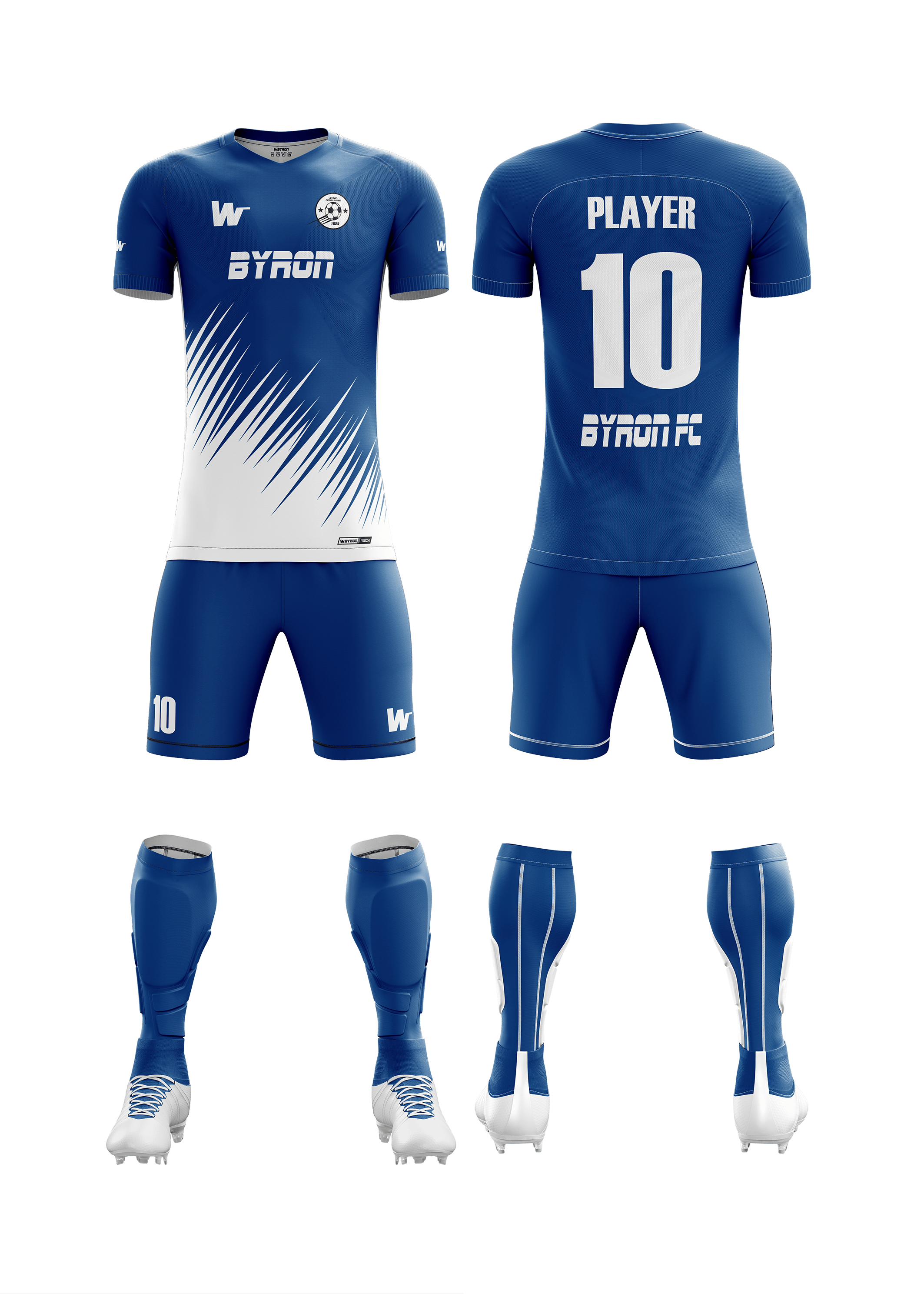 Futbol Forma Takım Model 005 0400-01 Saks Beyaz