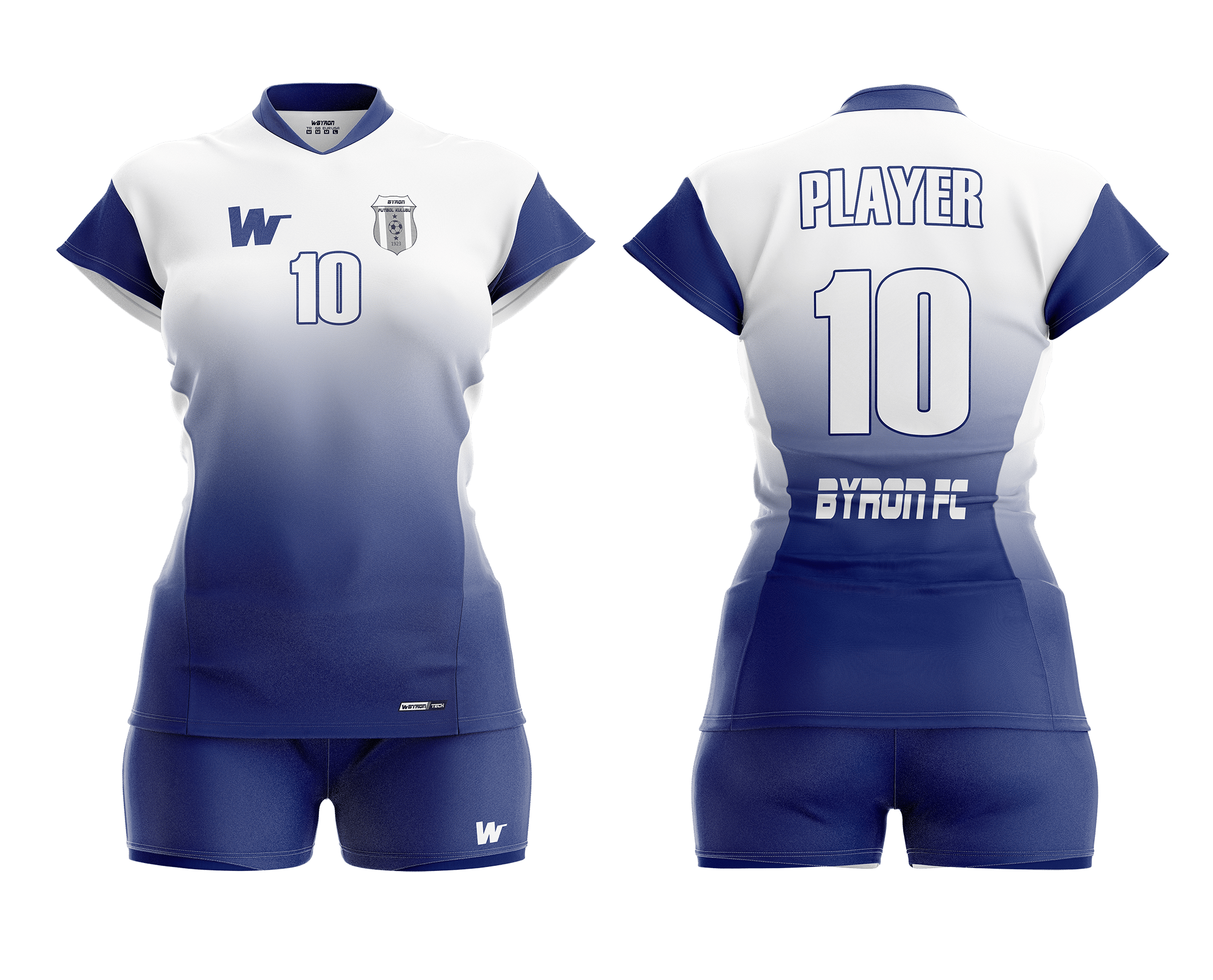 Voleybol Kadın Forma Takım Model 003 0400-01 Saks Beyaz