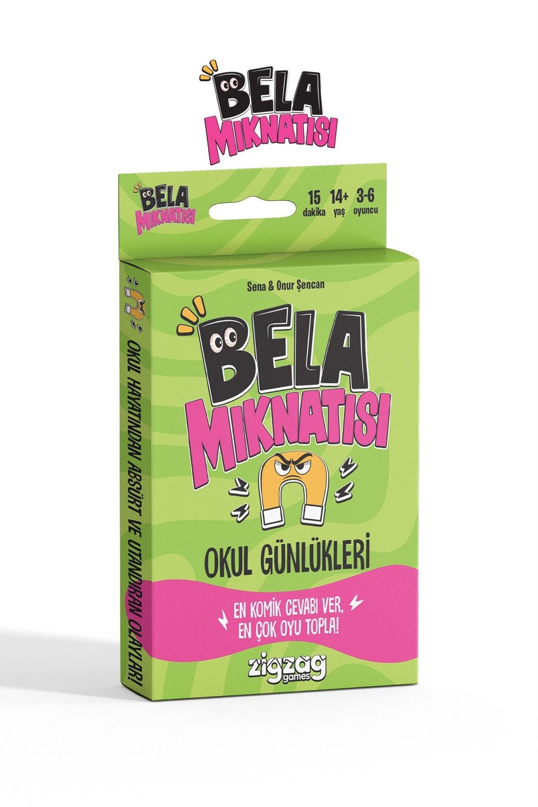 Bela Mıknatısı - Kart Oyunu - Okul Günlükleri