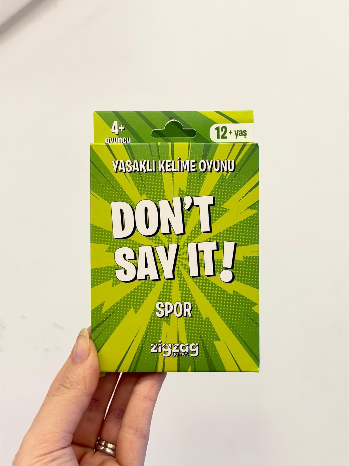 Dont Say İt - Kart Oyunu - Spor