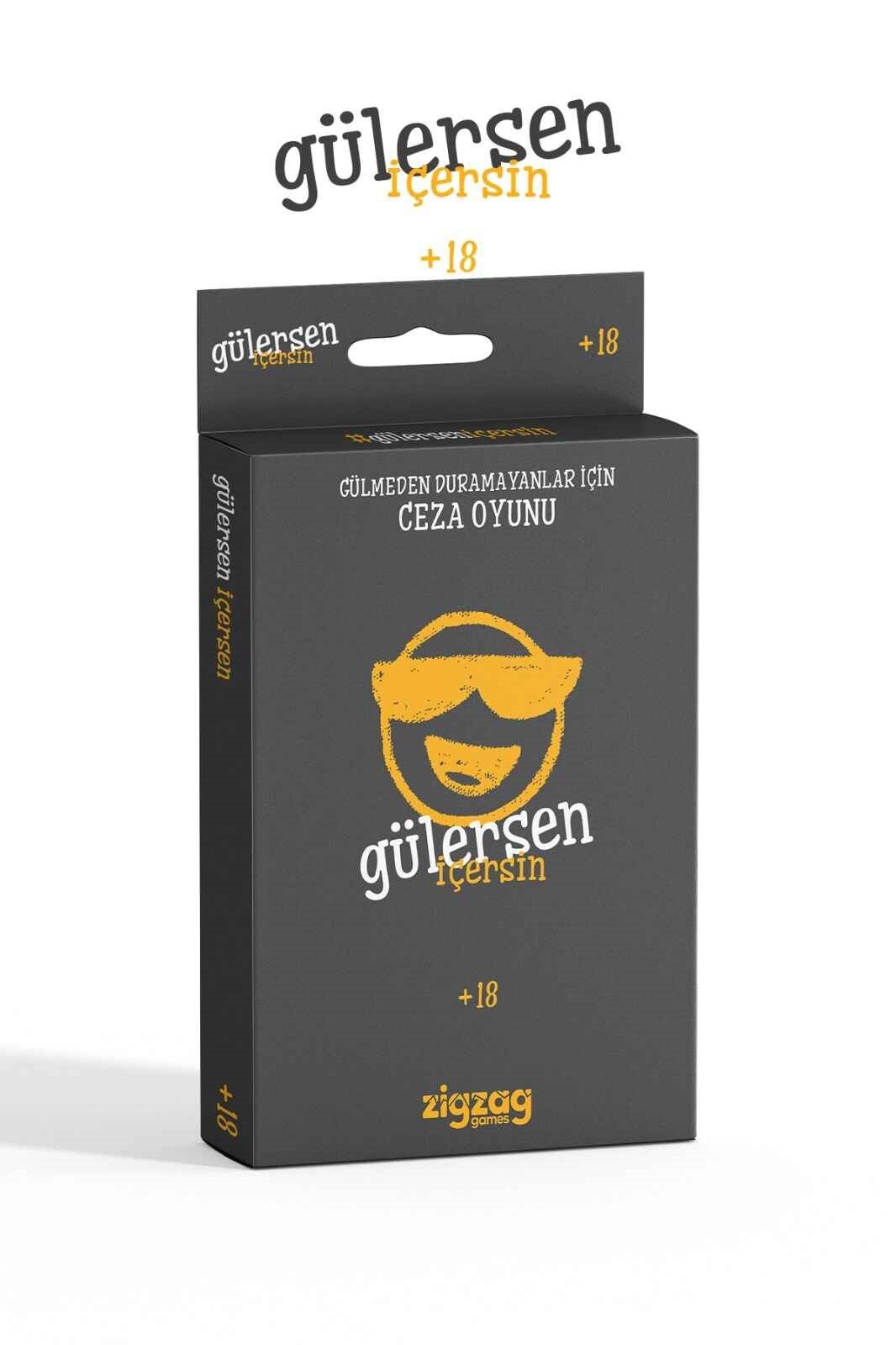 Gülersen İçersin - Kart Oyunu - +18