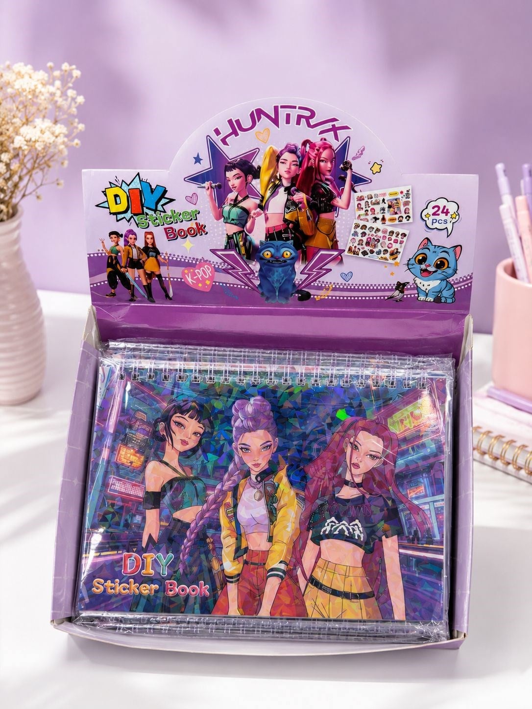 Huntrix Dıy Sticker Book 