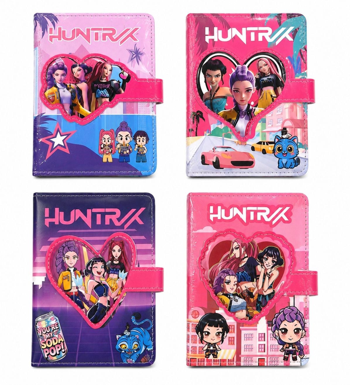 Huntrix Mıknatıs Kapaklı Not Defter