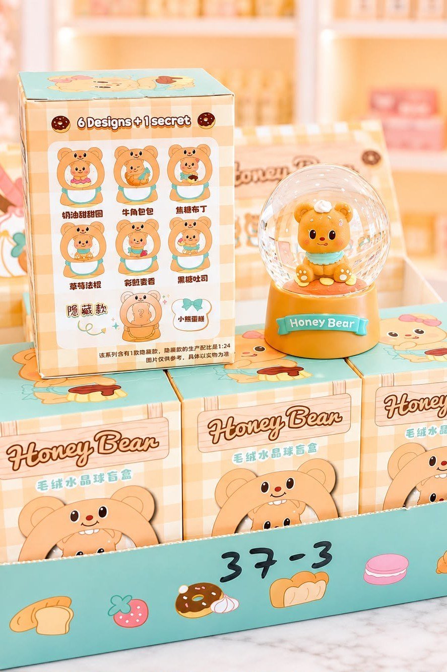 Işıklı Kar Küresi- Honey Bear 