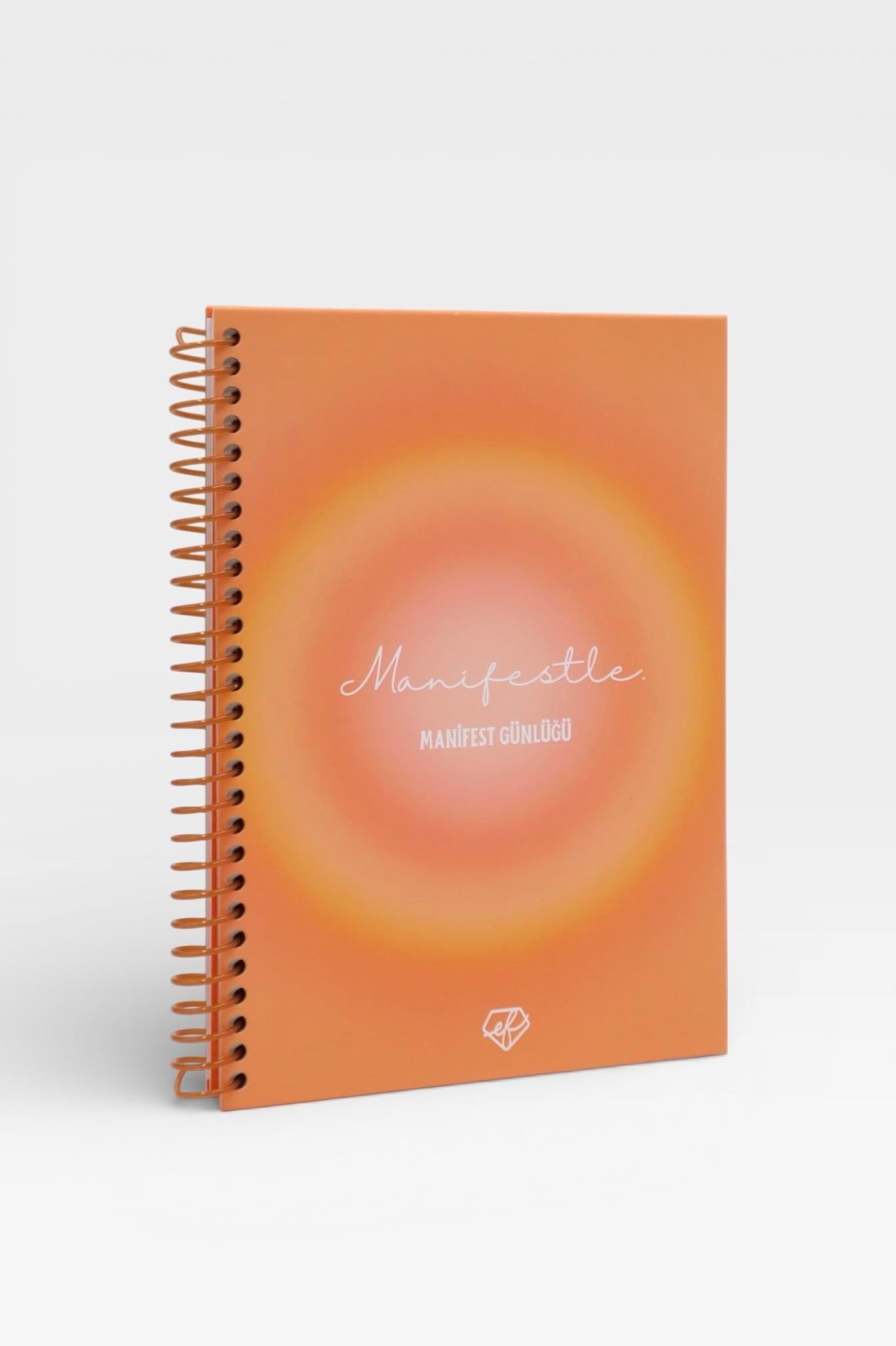 MANİFESTLE Manifest Günlüğü Ajanda Turuncu  S3