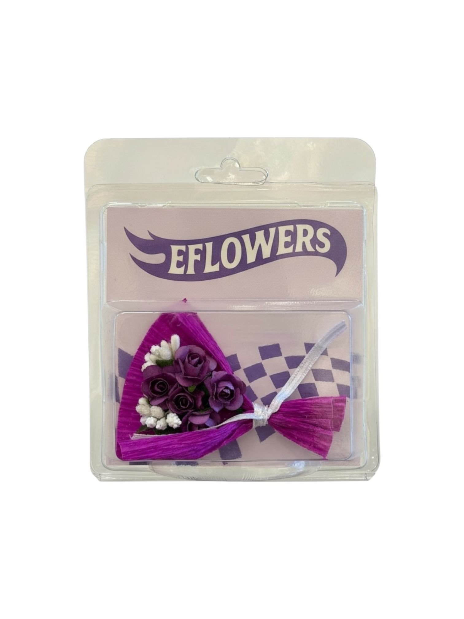 Mor Eflowers Mini Buket 