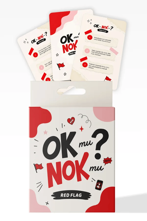 Ok Mu Nok Mu - Kart Oyunu - Red Flag