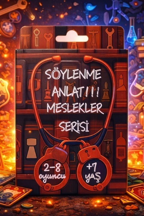 Söylenme Anlat - Kart Oyunu - Meslekler