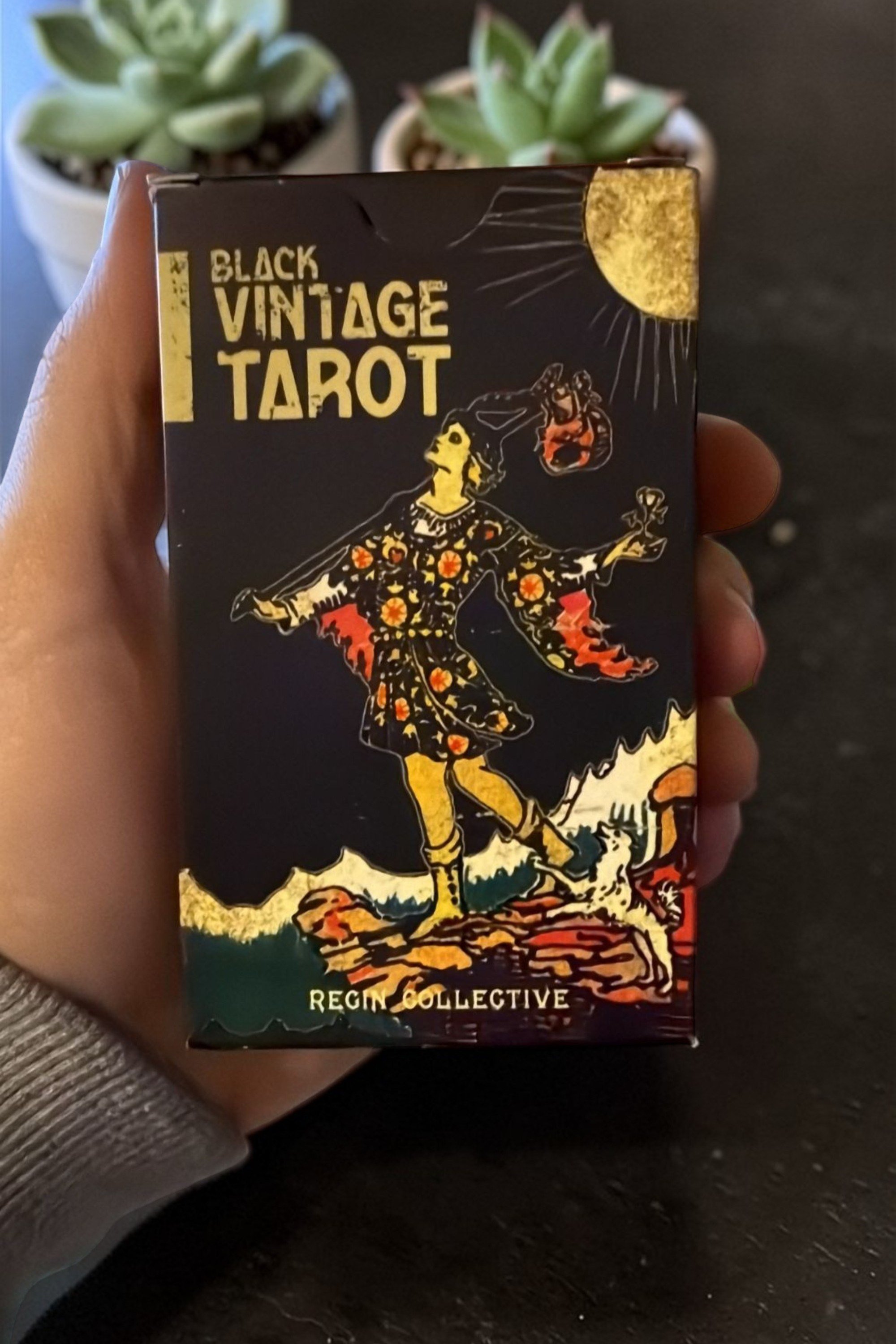 Tarot Kart - Black Vintage