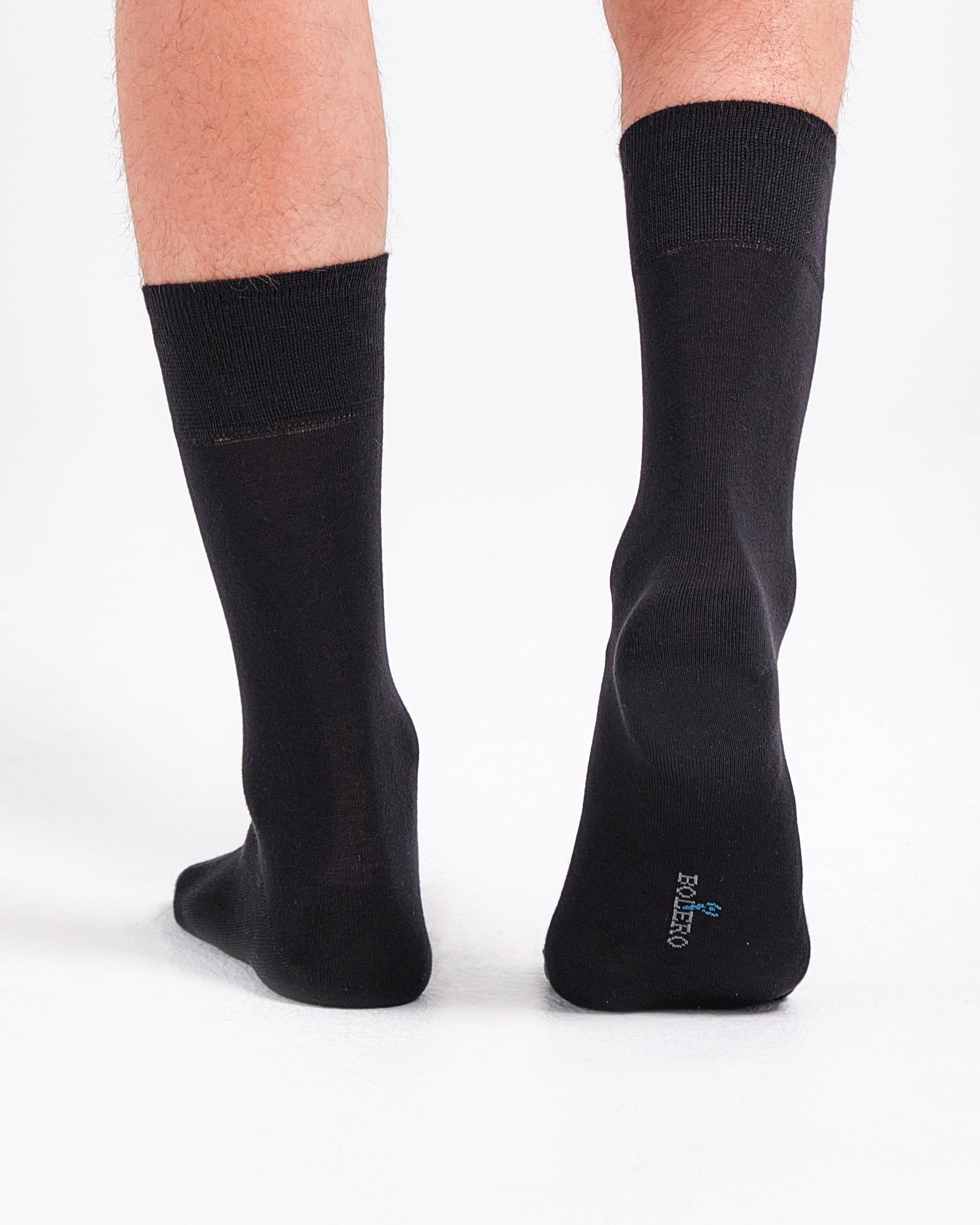 2'li Bambu Erkek Soket Çorap Antrasit Siyah