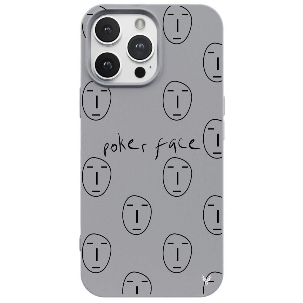 iPhone 16 Pro Max Poker Face Telefon Kılıfı