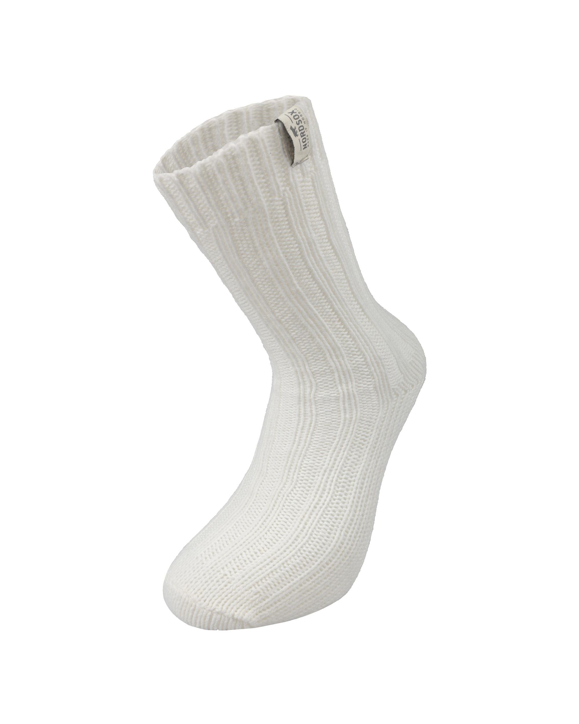 Kadın Alpaka Yün Çorap Ekru