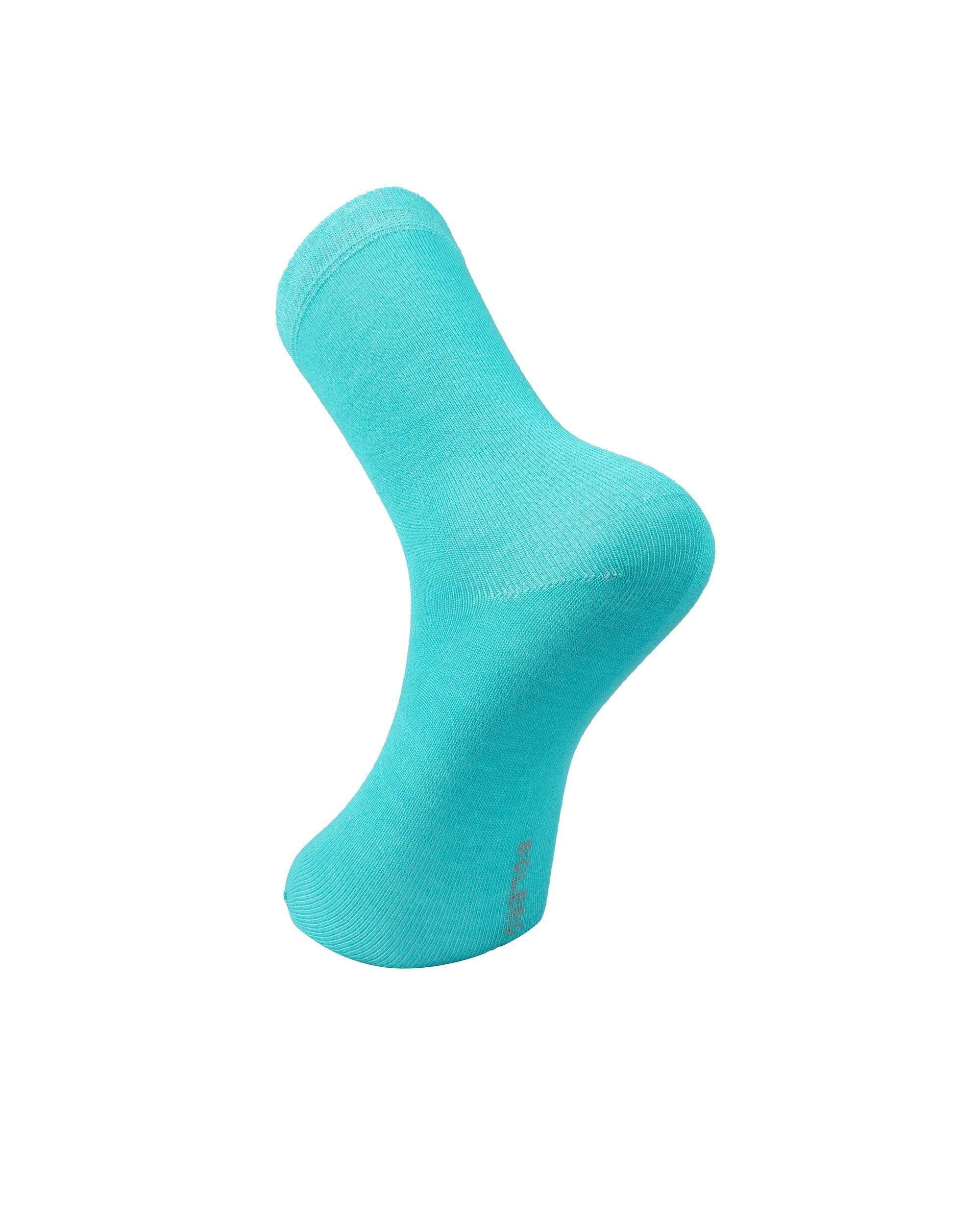 Kadın Dikişsiz Bambu Çorap Turkuaz
