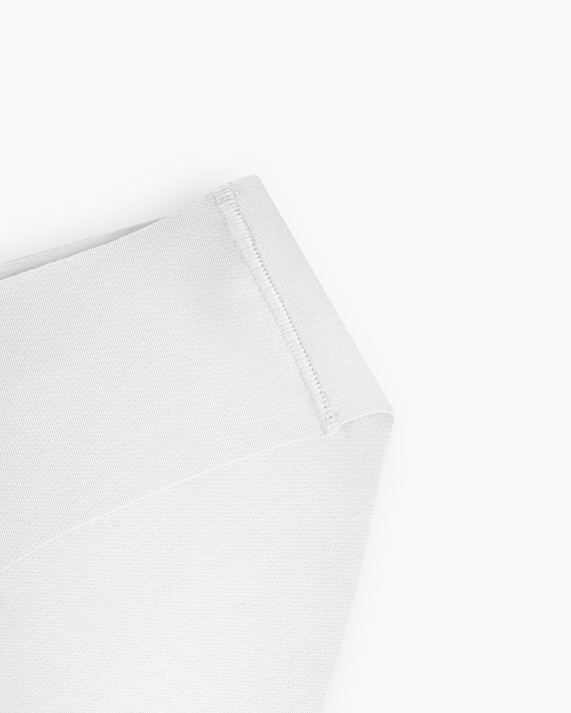 Pima Pamuk Dikişsiz Kadın Beyaz Slip Külot