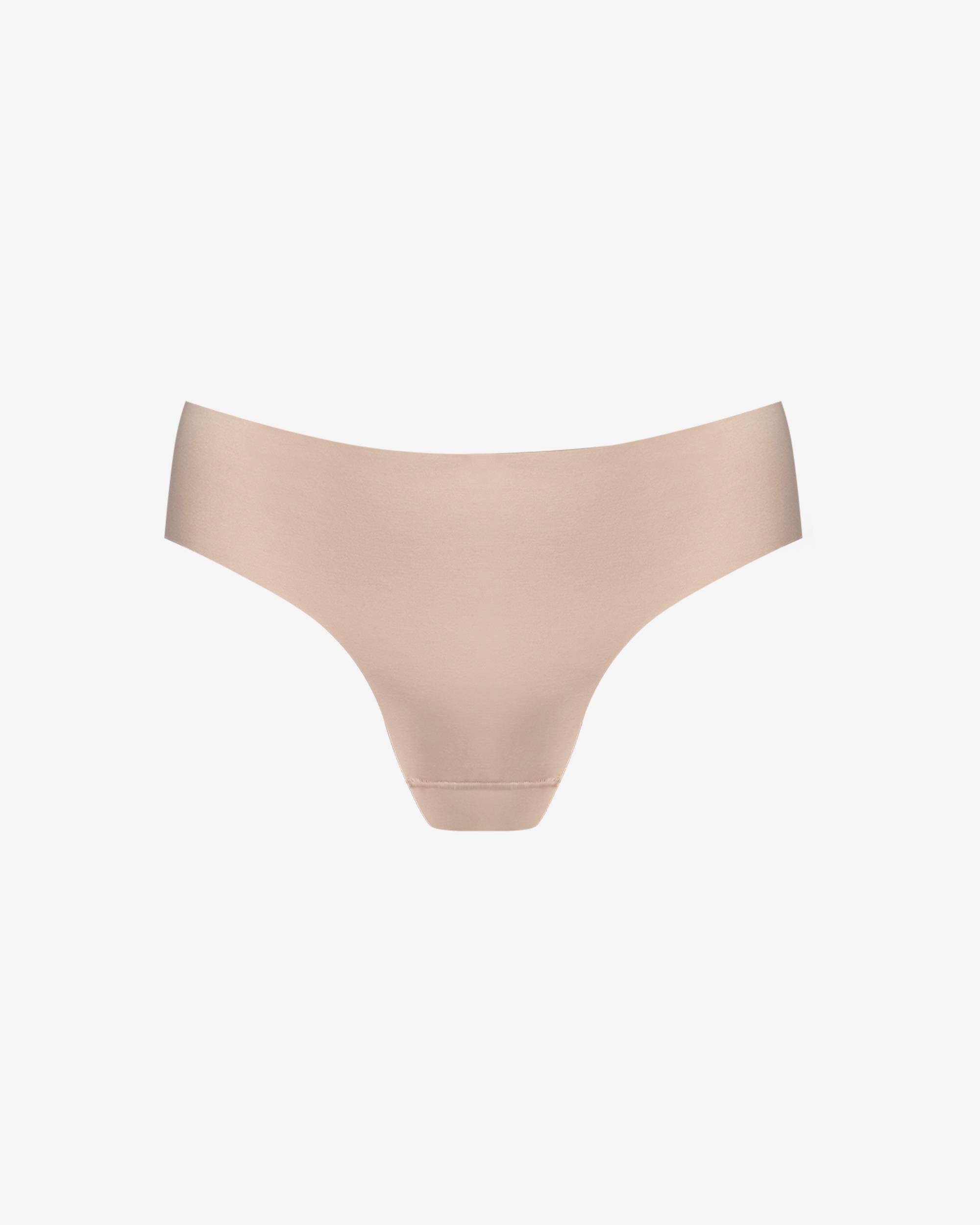 Pima Pamuk Dikişsiz Kadın Slip Ten