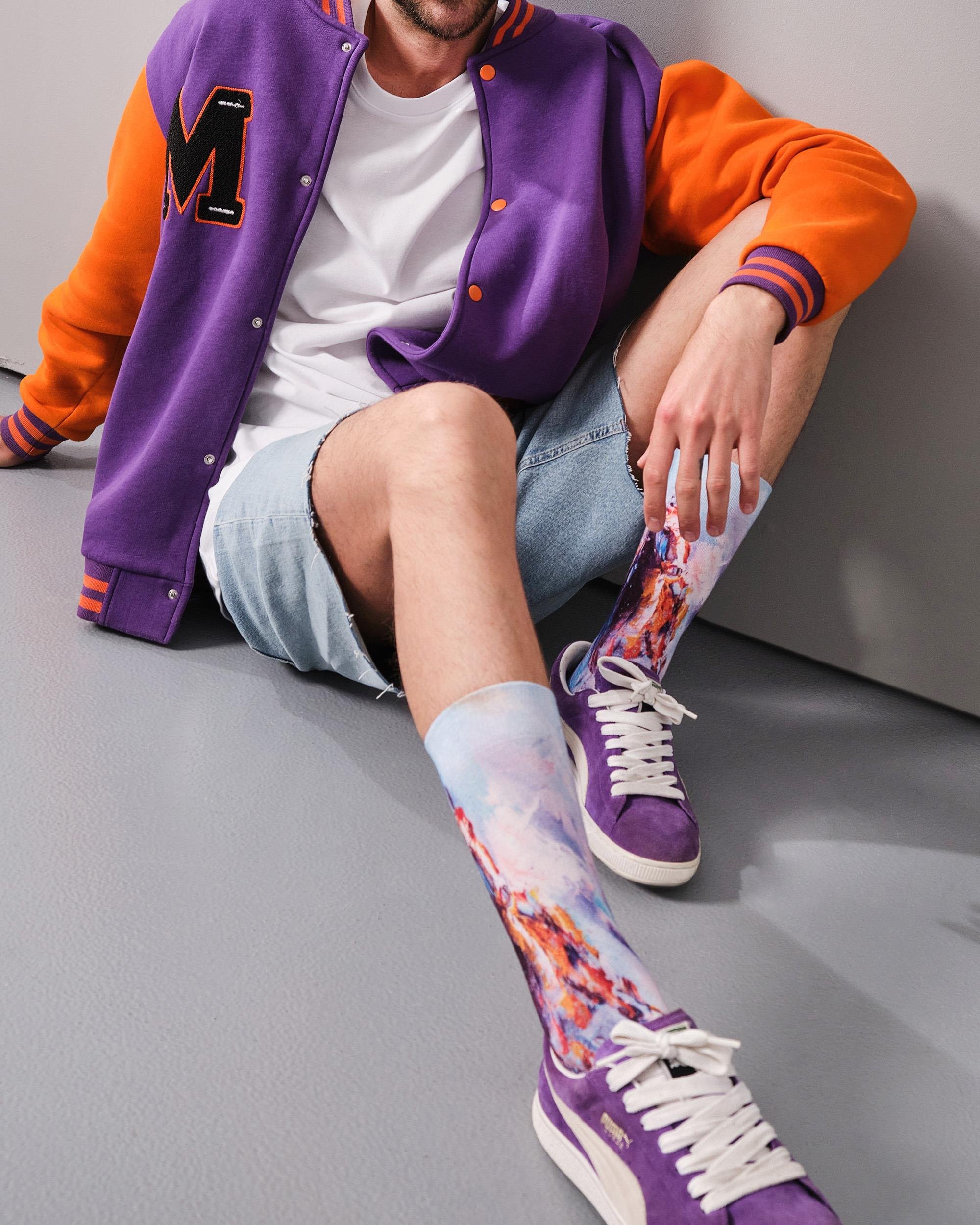 Tulpar Unique Desenli Çorap