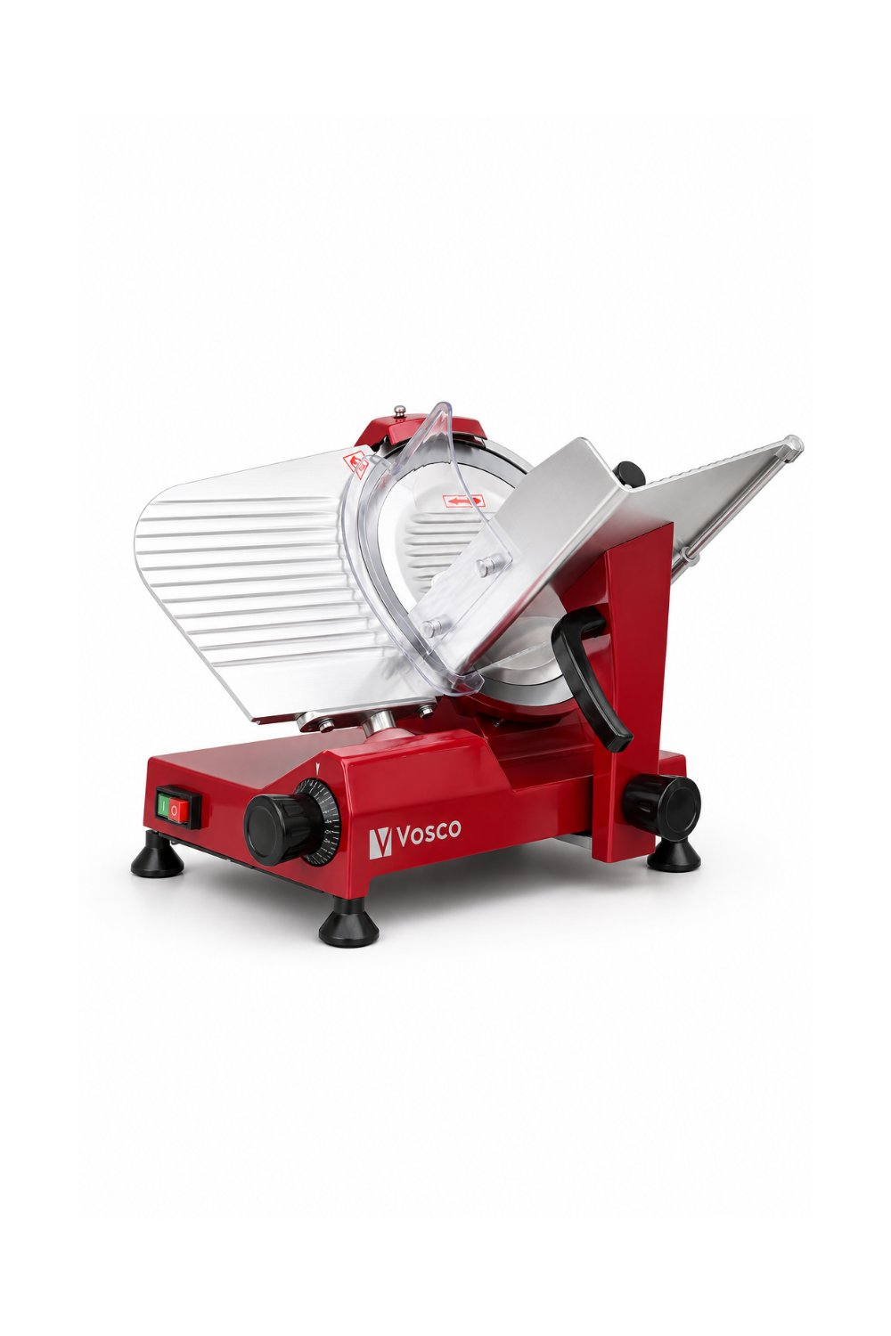 VOSCO 12'' YARI OTOMATİK ET DİLİMLEME MAKİNESİ KIRMIZI