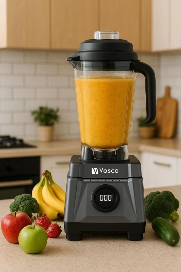 Vosco 3 Lt Dijital Pro Bar Blender Gri