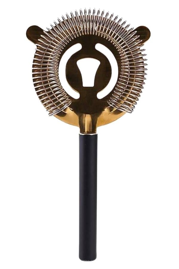 Vosco 3 Parça Paslanmaz Çelik Kokteyl Shaker Seti (Gold)