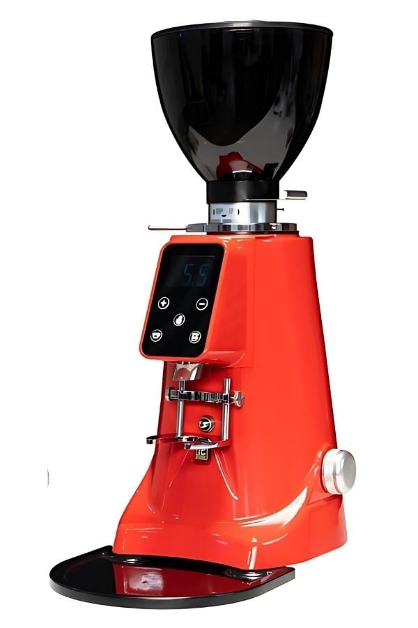 Vosco 68mm Çelik Öğütme Dişli Kahve Değirmeni Kırmızı