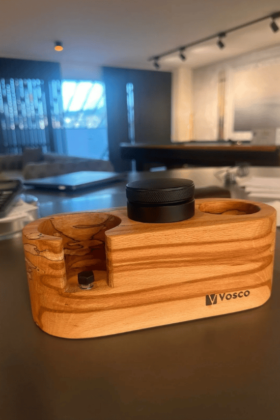 Vosco Macaron 3'lü Mod-3 Ahşap Tamper Set