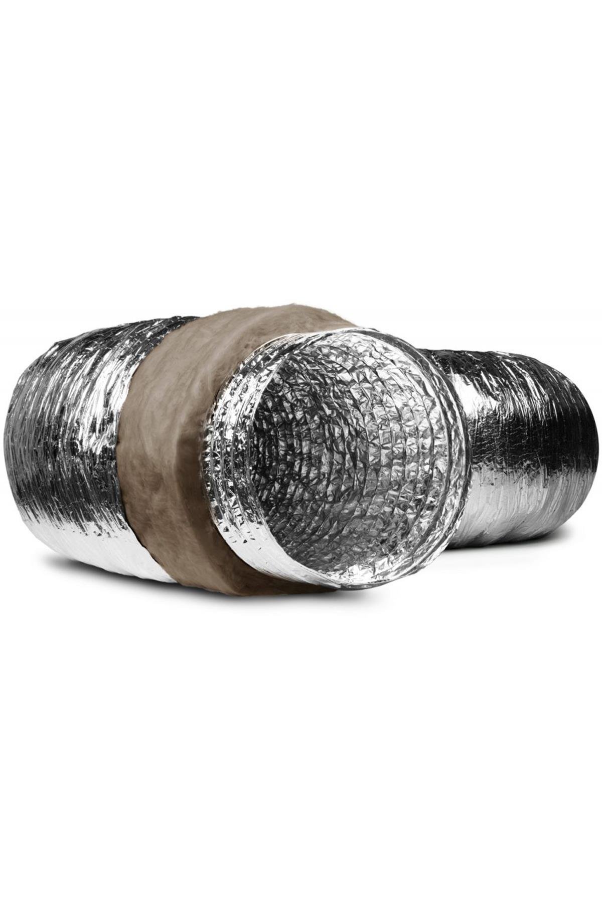 254 mm AFS Ses ve Isı İzolasyonlu Esnek Hava Kanalı 10 Metre