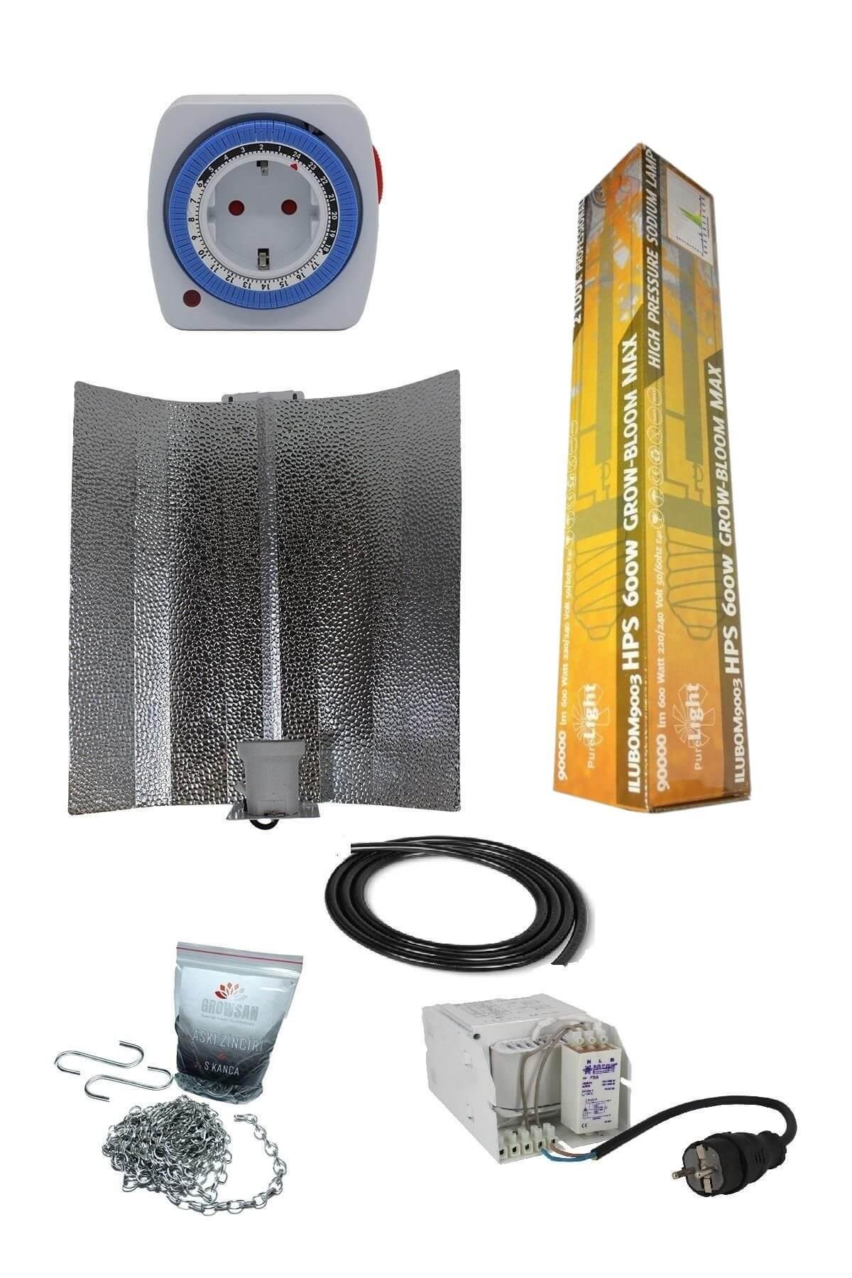 600W Foton Balastlı Grow Bloom Max Set