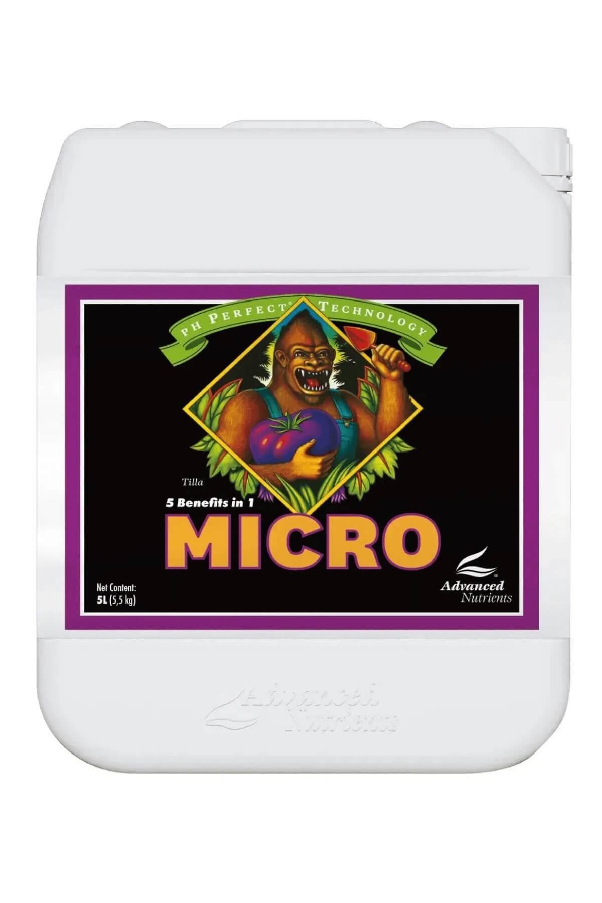 Advanced Nutrients PH Perfect Micro 5 Litre Bitki Besini