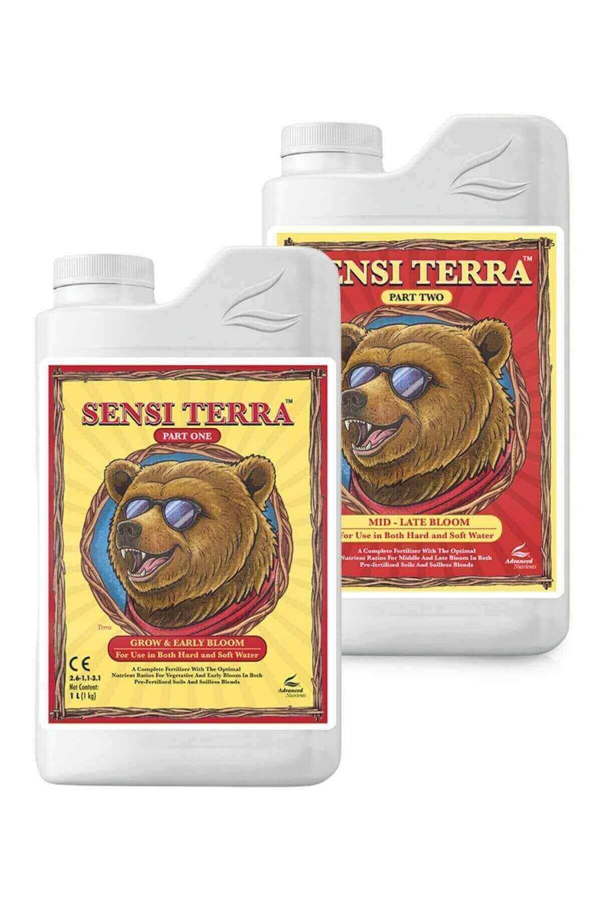 Advanced Nutrients Sensi Terra Part One Part Two Series 1 Litre Bitki Besini